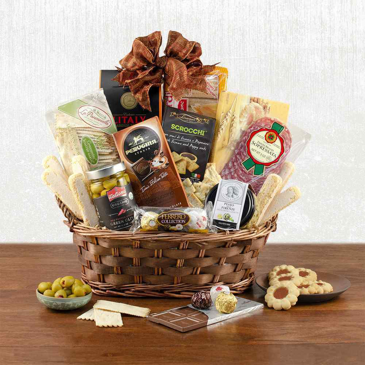 Capalbos Italian Temptations Gourmet Gift Basket